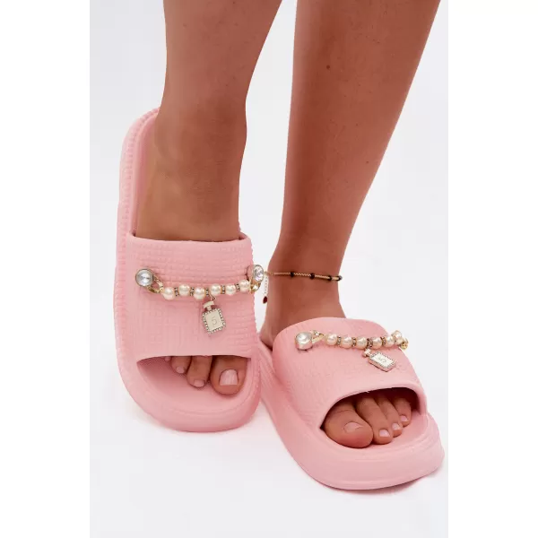  Dámské pantofle BOTO 56160 PINK 