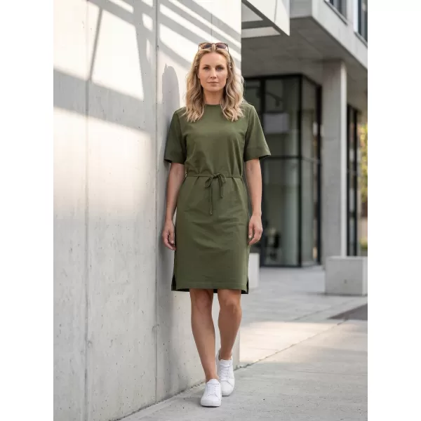  Dámské šaty MALFINI MUSE 816 MILITARY 