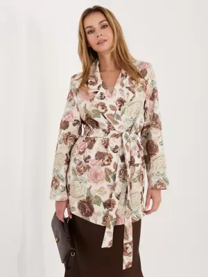 Dámská bunda ITALY MODA IT-MA-FL10158.02 BROWN