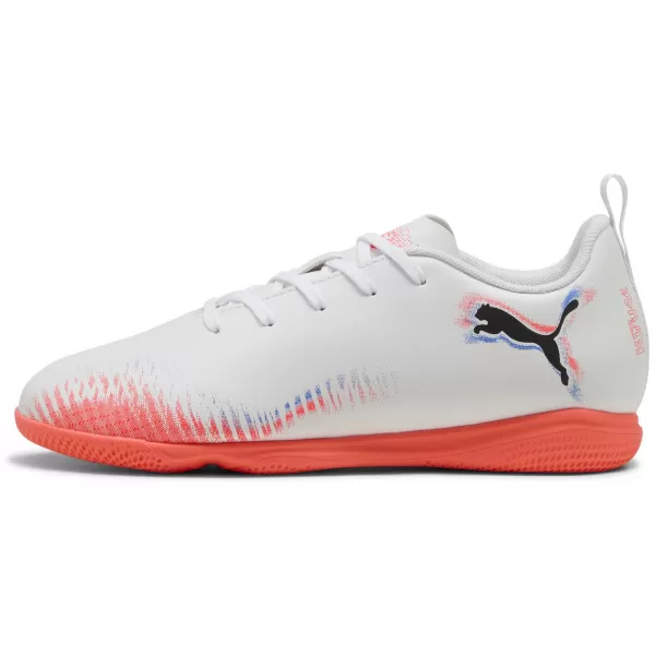  Dětské sálovky PUMA FUTURE 8 PLAY IT JR 108627-01 WHITE/BLACK/GLOWING RED 