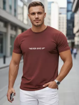 Pánské triko DSTREET BORDO