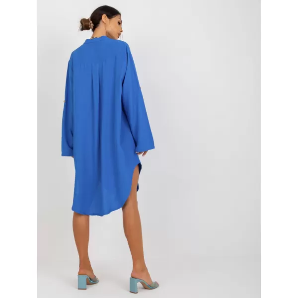  Dámské šaty OCH BELLA TW-SK-BE-199D.85P BLUE 