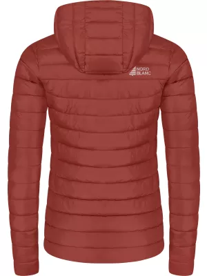 Dámská prošívaná bunda NORDBLANC NIMBUS WJL8395 HNĚDÁ