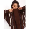 Dámský svetr FACTORY PRICE IT-SW-93115.13 BROWN