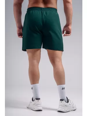 Oversized tréninkové šortky NEBBIA PRIMAL 876 DARK GREEN