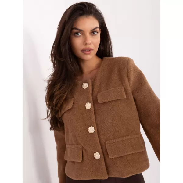  Dámská bunda RUE PARIS IT-KR-FL9586.64 CAMEL 