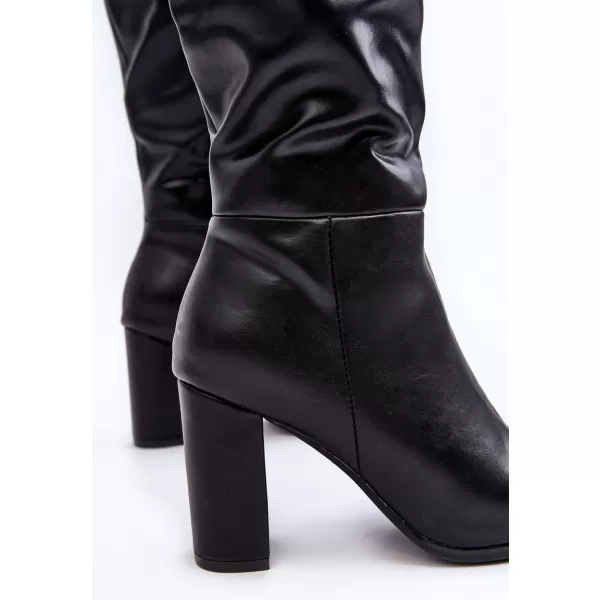  Dámské kozačky BOTO 1025/3872 BLACK 
