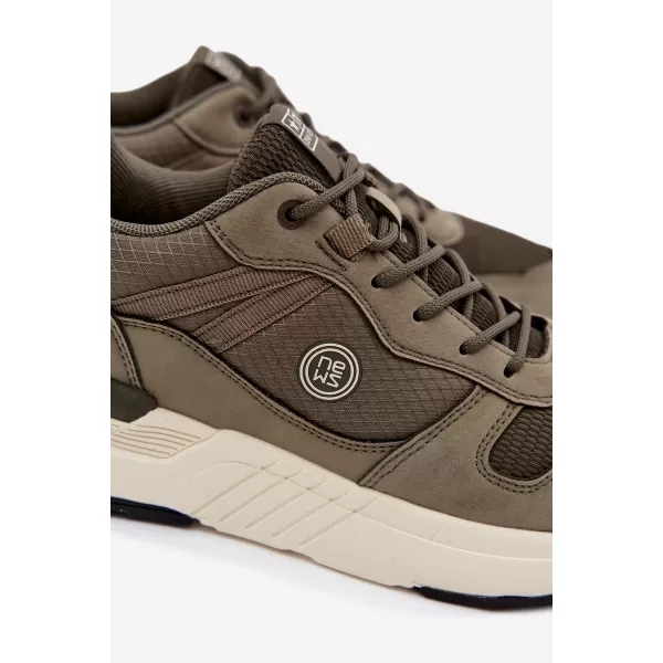  Pánské tenisky BOTO 25MN20-8528 KHAKI 