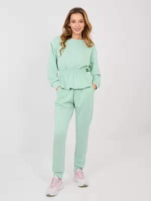Dámský komplet RUE PARIS IT-KMPL-22239.95 BRIGHT GREEN