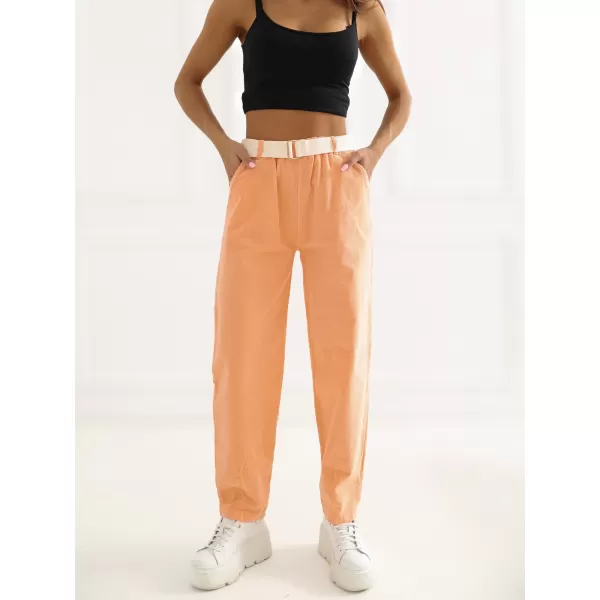  Dámské kalhoty ITALY MODA IT-SP-26016.85 BRIGHT ORANGE 