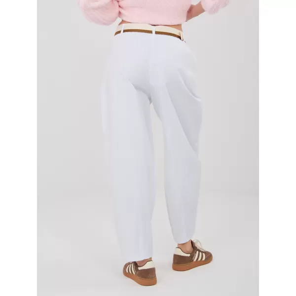  Dámské kalhoty ITALY MODA IT-SP-FL10125.80 WHITE 