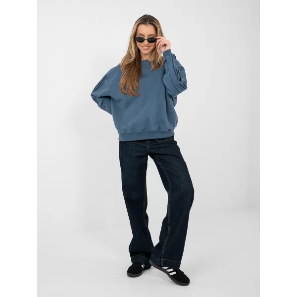  Dámská mikina FACTORY PRICE NS-BL-NS2548.05 DARK BLUE 