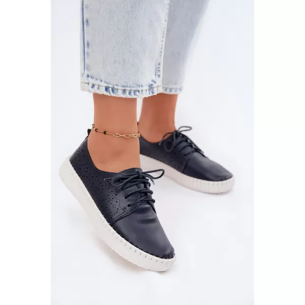  Dámské polobotky BOTO G2437 NAVY 