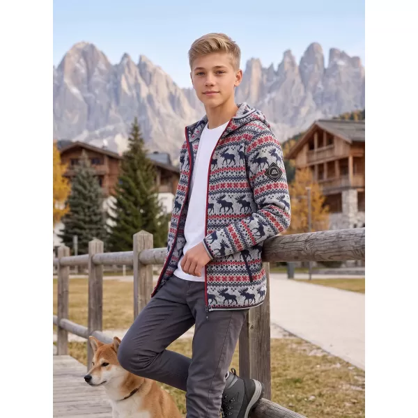  Dětský hřejivý svetr ALPINE PRO NORESO HIGH RISE VARIANTA PB 