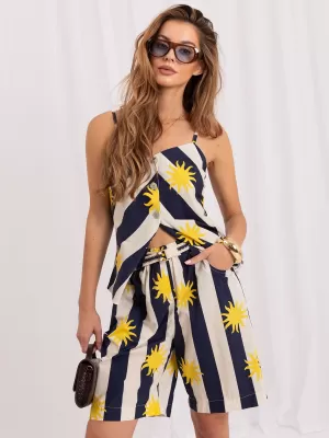 Dámské kraťasy ITALY MODA IT-SN-FL10889YGM.20 NAVY