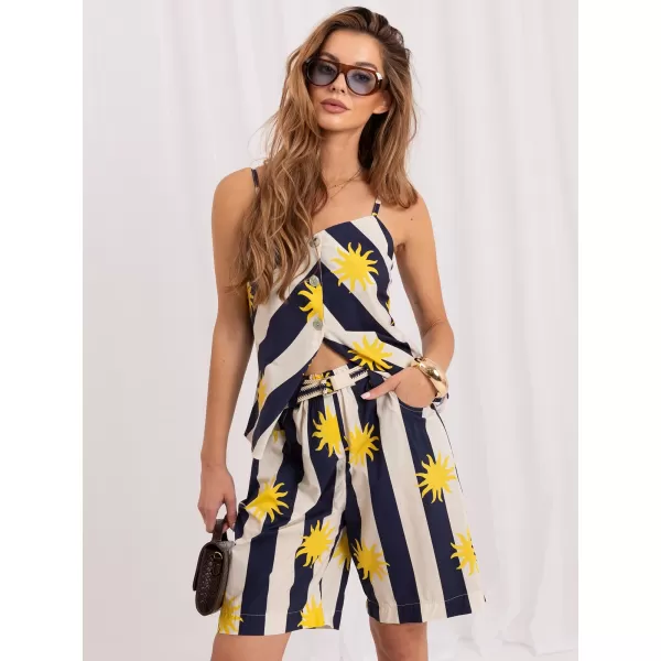  Dámské kraťasy ITALY MODA IT-SN-FL10889YGM.20 NAVY 
