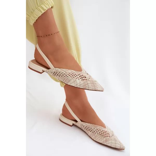  Dámské baleríny BOTO GZ-307 BEIGE 