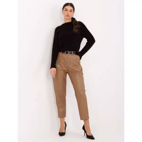  Dámské kalhoty RUE PARIS IT-SP-FL8576.06P BROWN 