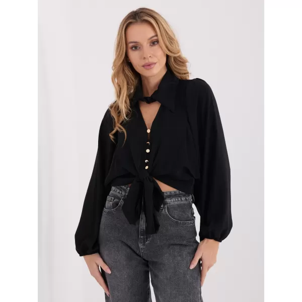  Dámská halenka ITALY MODA MI-BZ-3304.12 NOIRE 