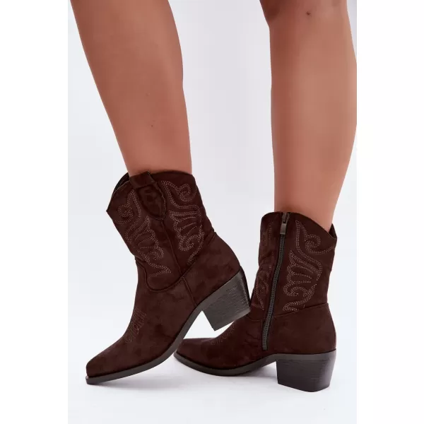  Dámské boty BOTO 6508 BROWN 