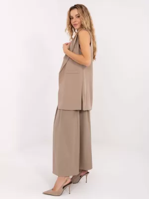 Dámská vesta RUE PARIS IT-KZ-FL5069.84 BEIGE
