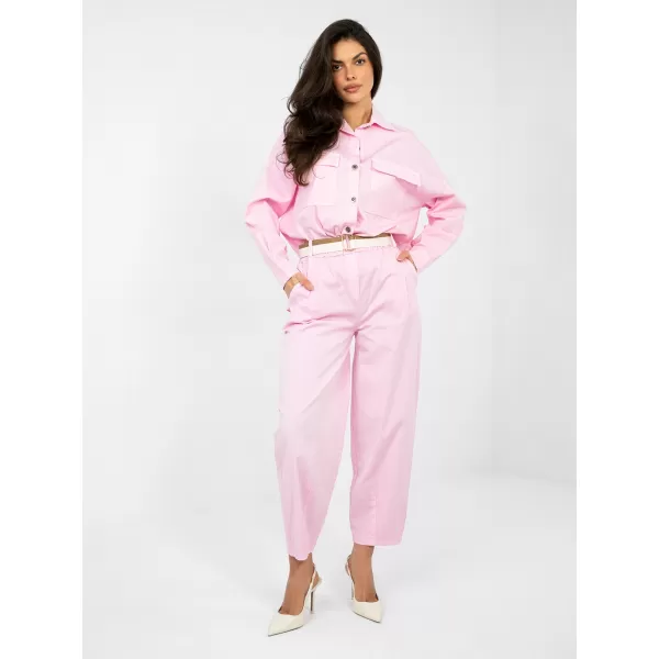  Dámské kalhoty ITALY MODA IT-SP-FL10125.78 BRIGHT PINK 