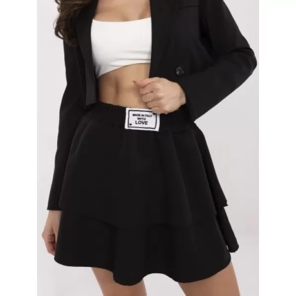  Dámská sukně ITALY MODA MI-SD-G9123-1.25 NOIRE 
