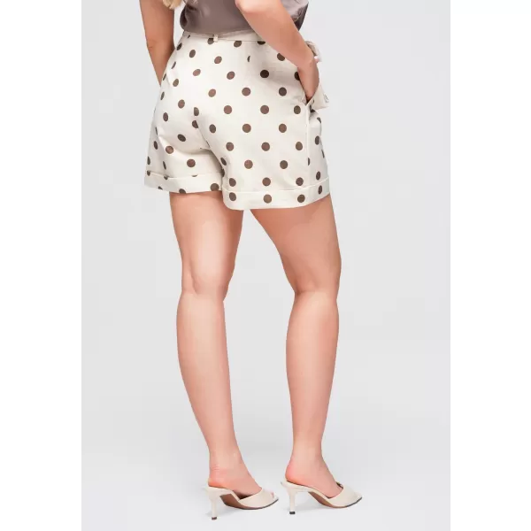  Dámské kraťasy OMBRE OW-ST-E0014 TAUPE 