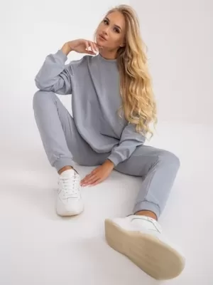 Dámská mikina BASIC FEEL GOOD AP-BL-A-R001 GRAY