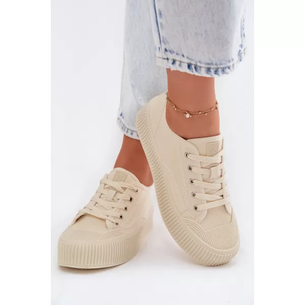  Dámské tenisky BIG STAR SHOES TT274271 BEIGE 