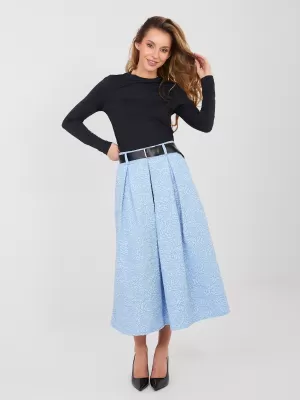 Dámská sukně RUE PARIS IT-SD-18760.69 LIGHT BLUE