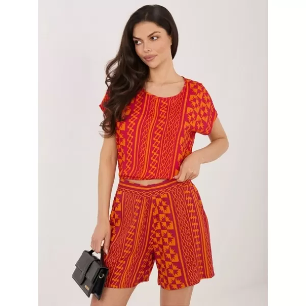  Dámské kraťasy SUBLEVEL D73771M62489KD ORANGE 