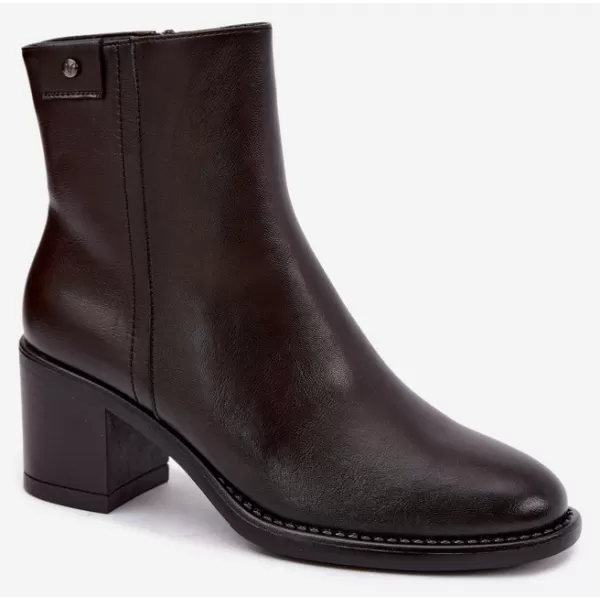  Dámské kozačky VINCEZA 58655 BROWN 