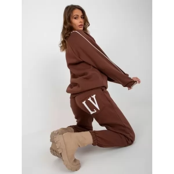  Dámský set EX MODA EM-KMPL-769.19X DARK BROWN 