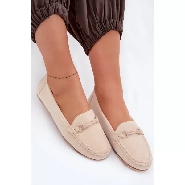  Dámské mokasíny BOTO 6358 BEIGE 