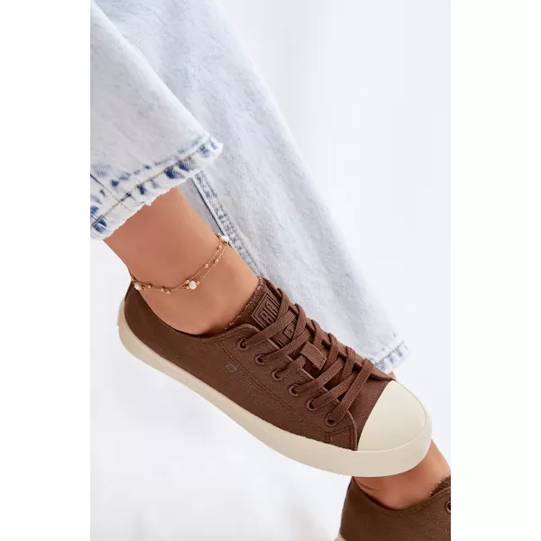  Dámské tenisky BIG STAR SHOES TT274123 BROWN/BEIGE 