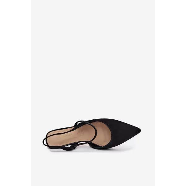  Dámské sandály D&A CR61-3048 BLACK 