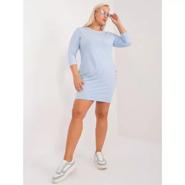  Dámské šaty RELEVANCE RV-SK-9390.32 LIGHT BLUE 