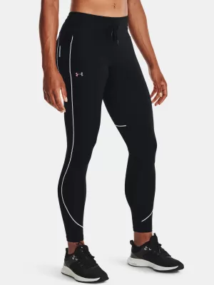 Dámské termo legíny UNDER ARMOUR UA RUSH CG NOVELTY LEGGING 1365720-001 ČERNÁ