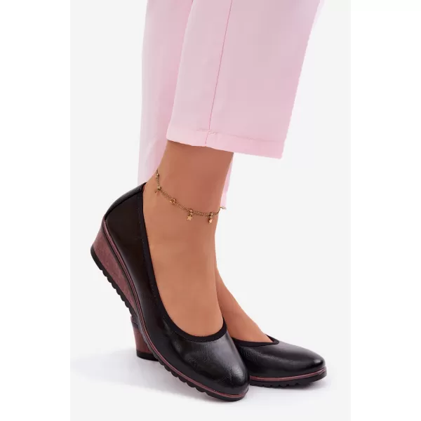  Dámské polobotky VINCEZA 58628 BLACK 
