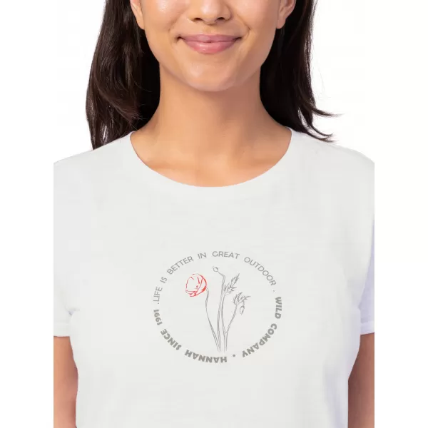  Dámské triko HANNAH SELIA II BRIGHT WHITE (RED) 