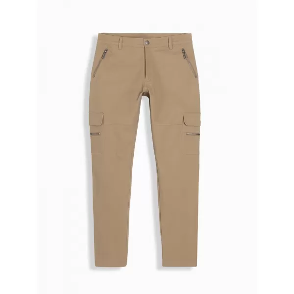 Pánské kalhoty OMBRE P1517 KHAKI 