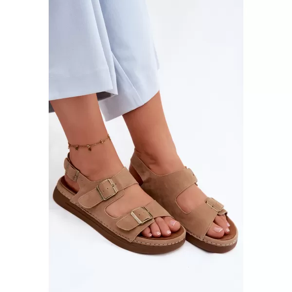  Dámské sandály VINCEZA 79620 BROWN 