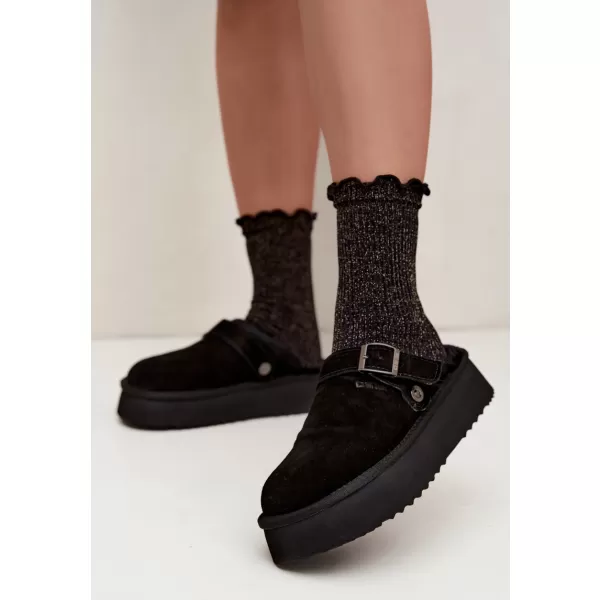  Dámské sněhule BIG STAR SHOES UU274698 BLACK 