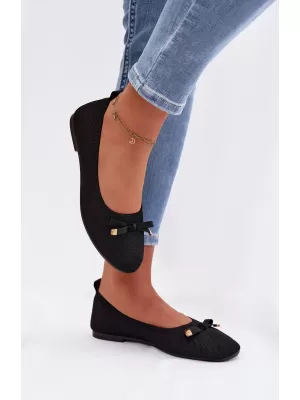 Dámské baleríny BOTO 25BL02-9048 BLACK