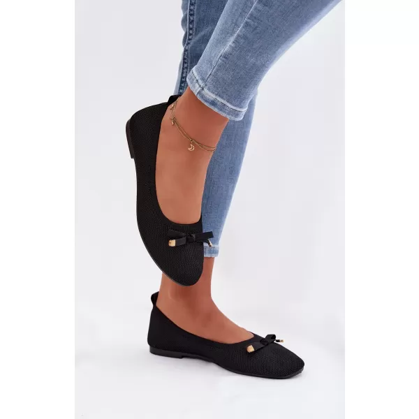  Dámské baleríny BOTO 25BL02-9048 BLACK 