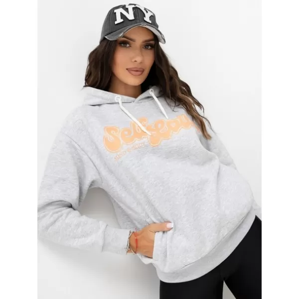  Dámská mikina FACTORY PRICE D10600T02420B LIGHT GREY 