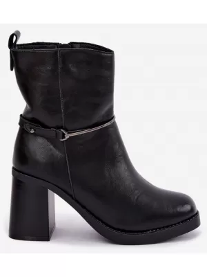 Dámské kotníkové boty BOTO SFY2461A-3 BLACK