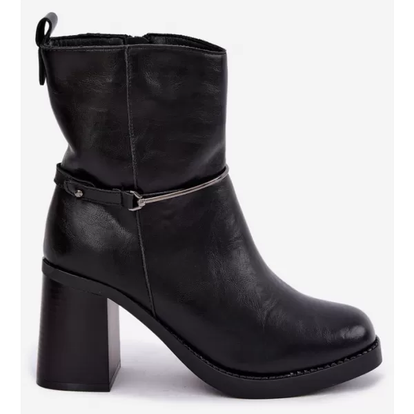 Dámské kotníkové boty BOTO SFY2461A-3 BLACK 