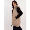 Dámská vesta FACTORY PRICE SK-KZ-HH-079.09 BEIGE